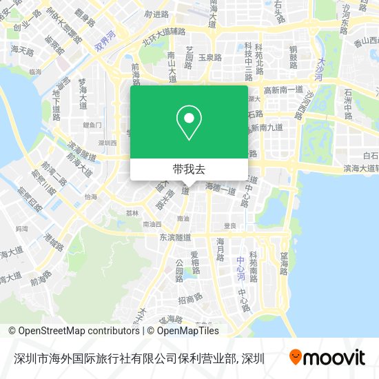 深圳市海外国际旅行社有限公司保利营业部地图