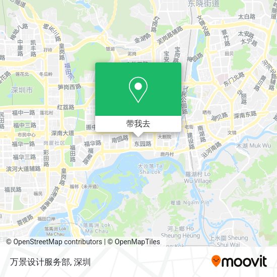 万景设计服务部地图