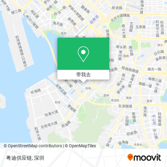 粤迪供应链地图