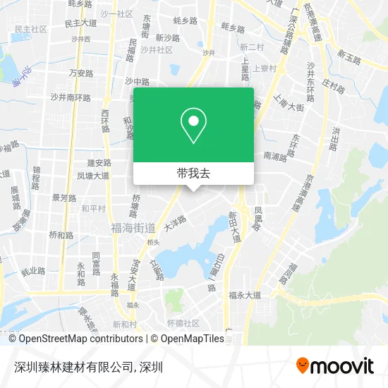 深圳臻林建材有限公司地图