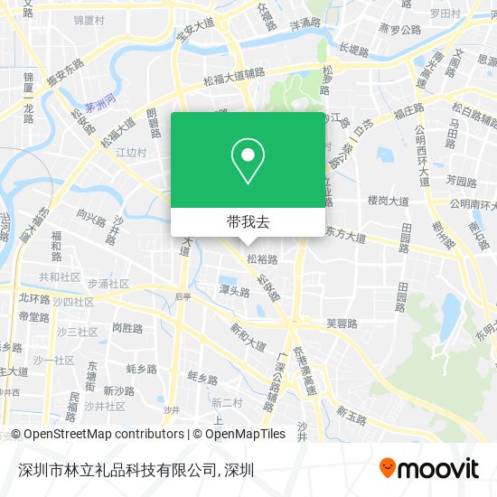 深圳市林立礼品科技有限公司地图