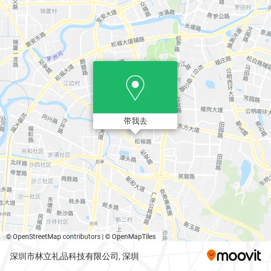深圳市林立礼品科技有限公司地图