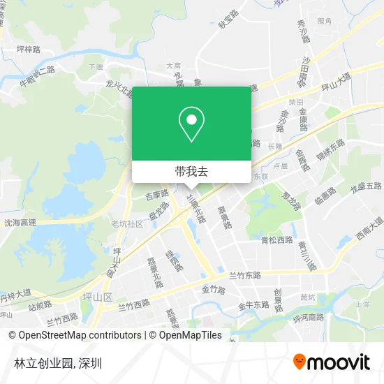林立创业园地图