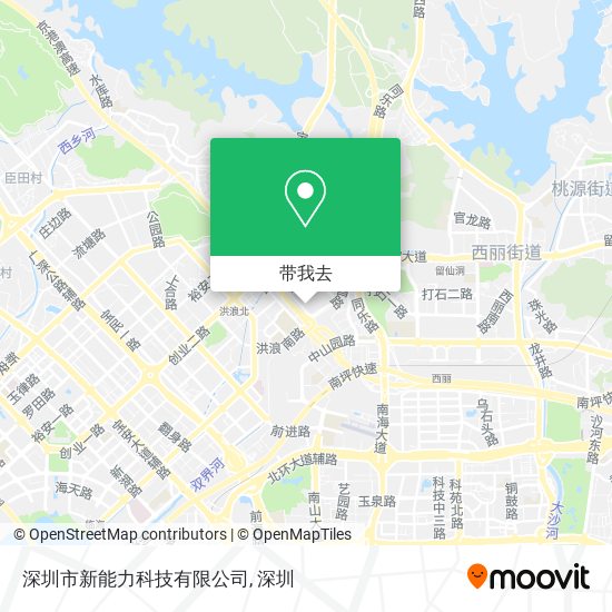 深圳市新能力科技有限公司地图