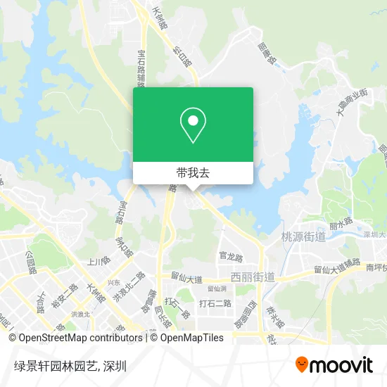 绿景轩园林园艺地图