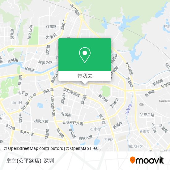 皇室(公平路店)地图