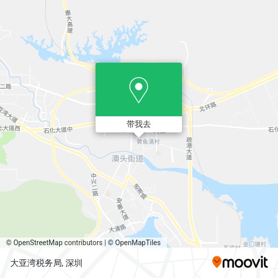 大亚湾税务局地图