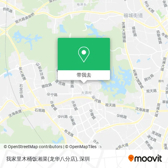 我家里木桶饭湘菜(龙华八分店)地图
