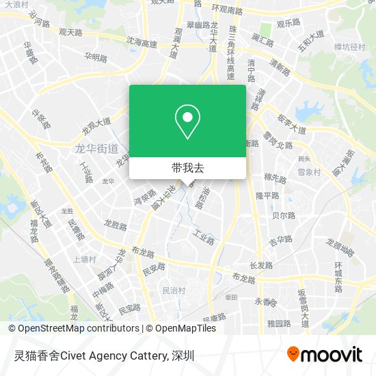 灵猫香舍Civet Agency Cattery地图