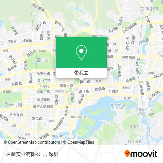 名商实业有限公司地图