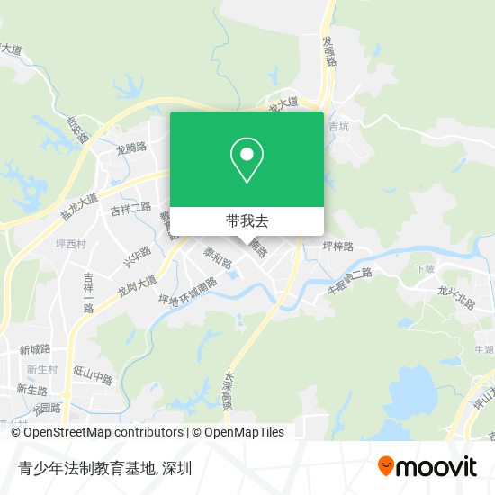 青少年法制教育基地地图