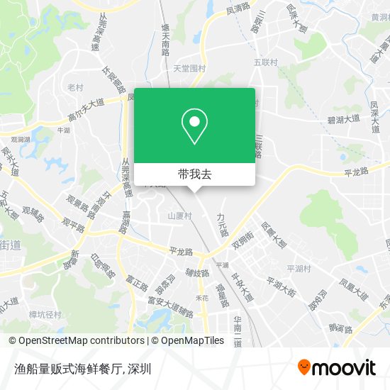 渔船量贩式海鲜餐厅地图