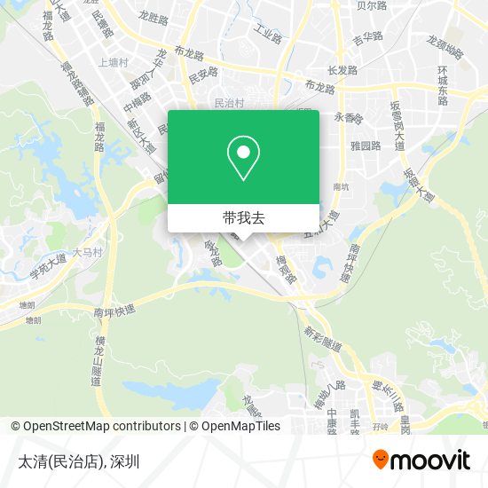 太清(民治店)地图