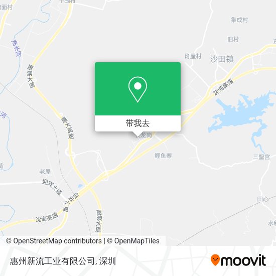 惠州新流工业有限公司地图