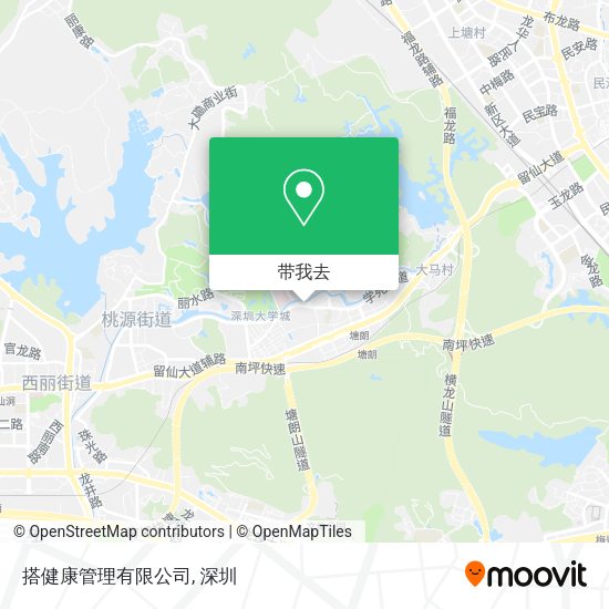 搭健康管理有限公司地图