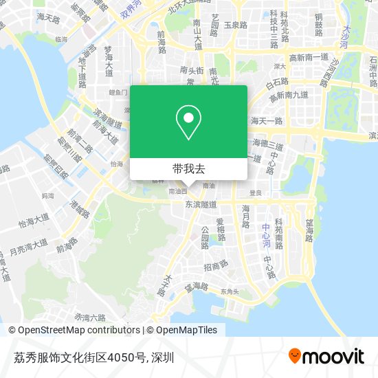 荔秀服饰文化街区4050号地图