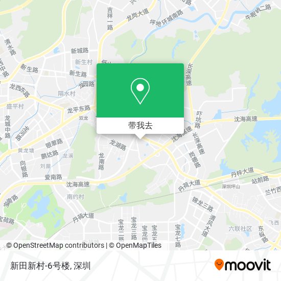 新田新村-6号楼地图