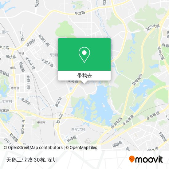 天鹅工业城-30栋地图