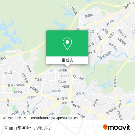 康丽百年国医生活馆地图