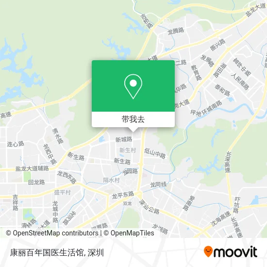 康丽百年国医生活馆地图