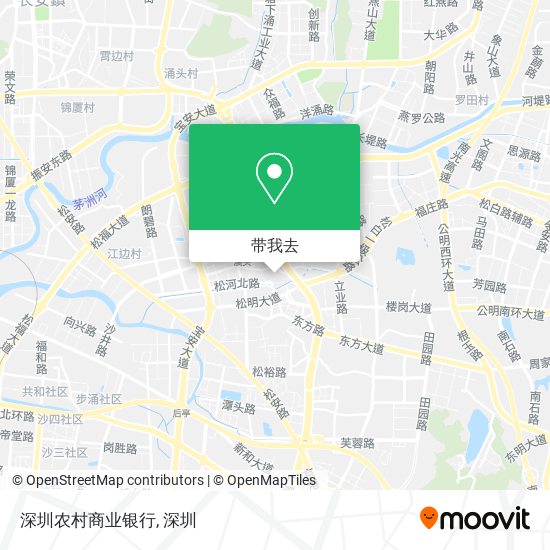 深圳农村商业银行地图