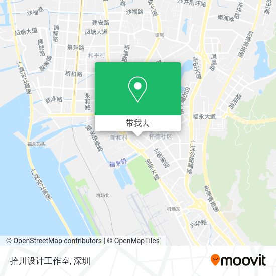 拾川设计工作室地图