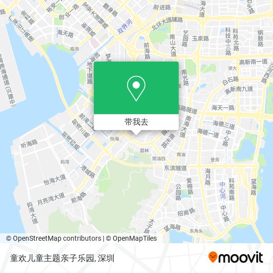 童欢儿童主题亲子乐园地图