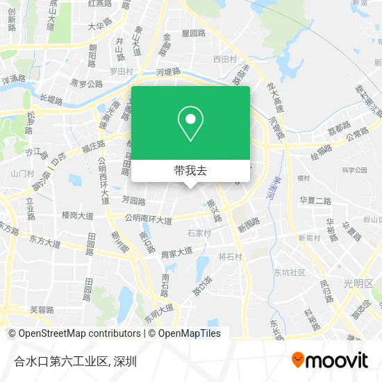 合水口第六工业区地图