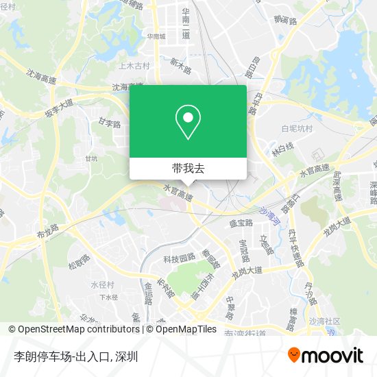 李朗停车场-出入口地图