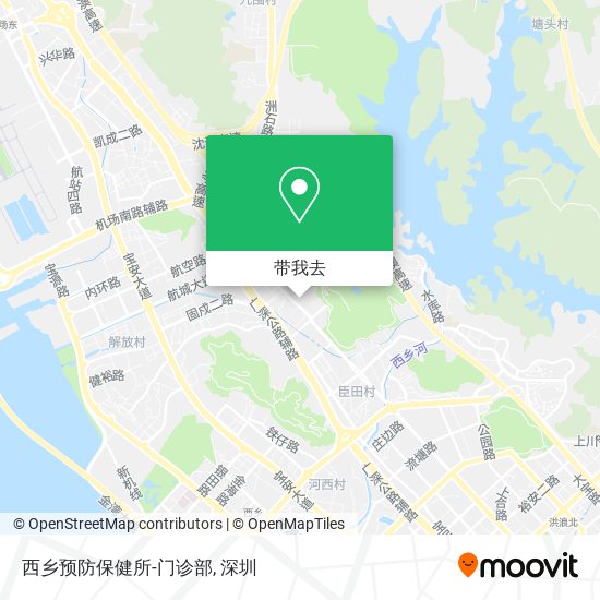 西乡预防保健所-门诊部地图