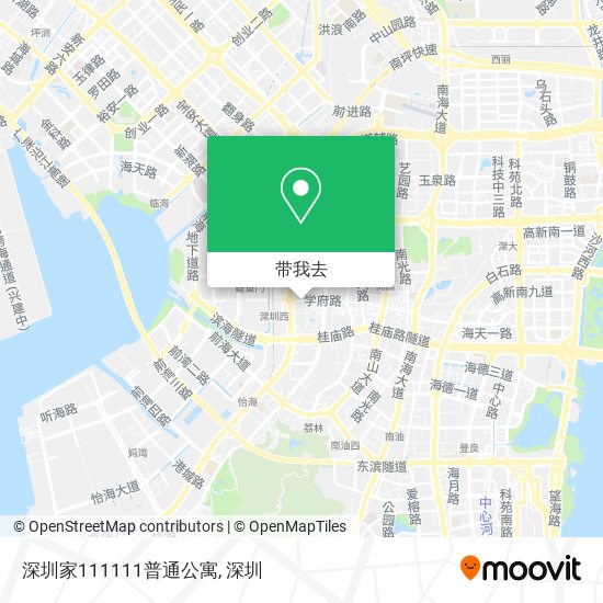 深圳家111111普通公寓地图