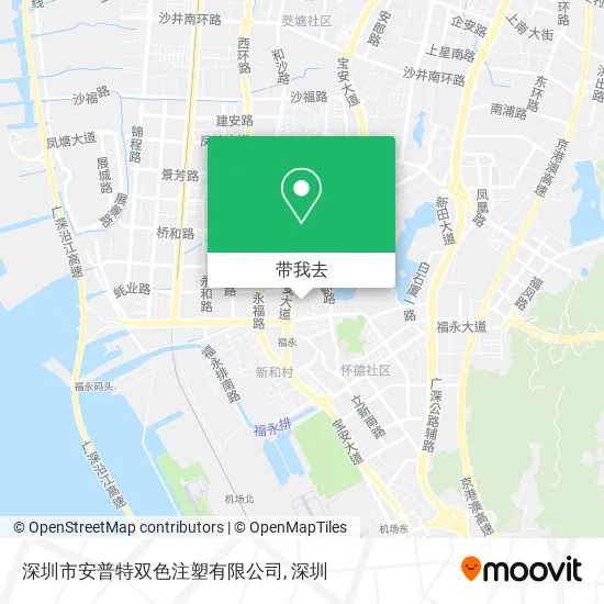 深圳市安普特双色注塑有限公司地图