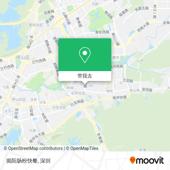 揭阳肠粉快餐地图