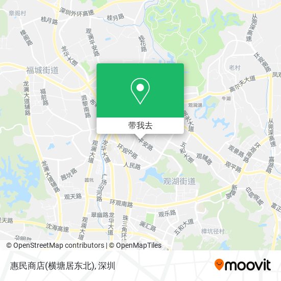 惠民商店(横塘居东北)地图