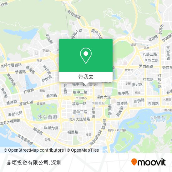 鼎颂投资有限公司地图