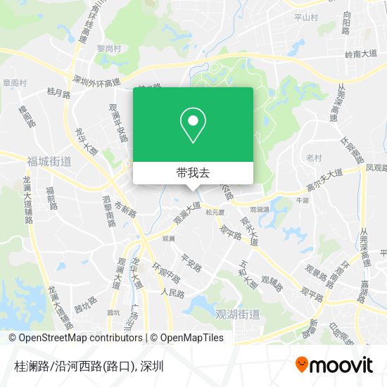 桂澜路/沿河西路(路口)地图