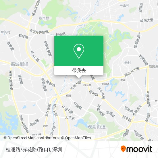 桂澜路/赤花路(路口)地图