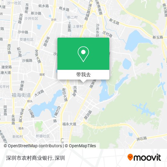 深圳市农村商业银行地图