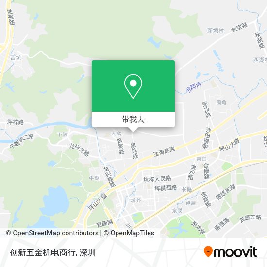 创新五金机电商行地图