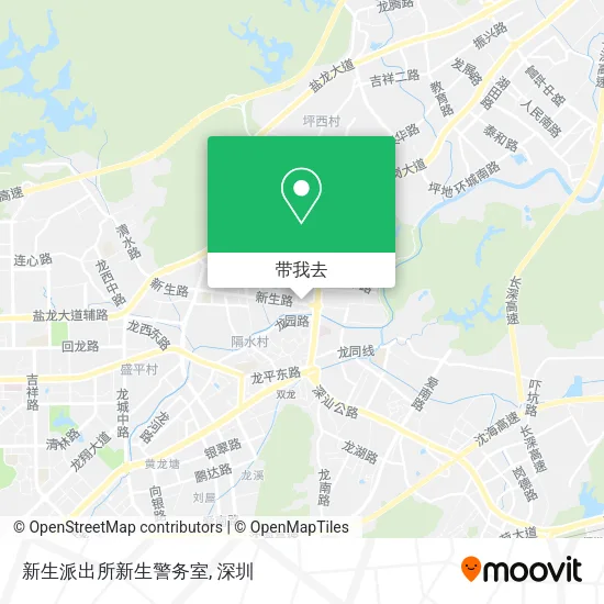 新生派出所新生警务室地图