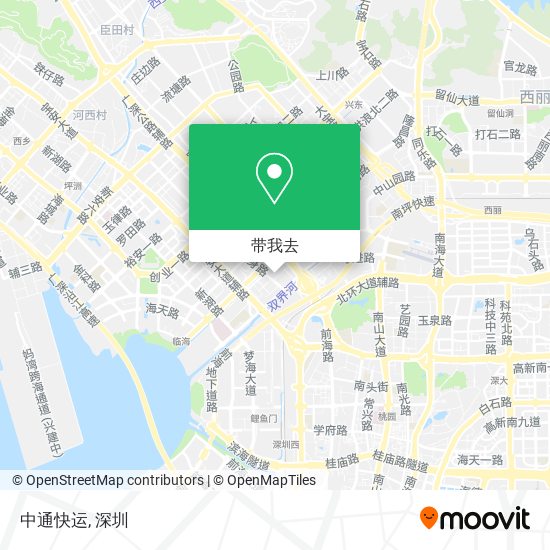 中通快运地图