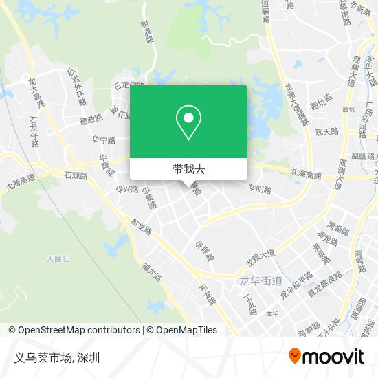 义乌菜市场地图