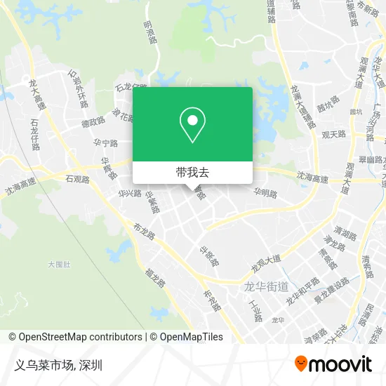 义乌菜市场地图