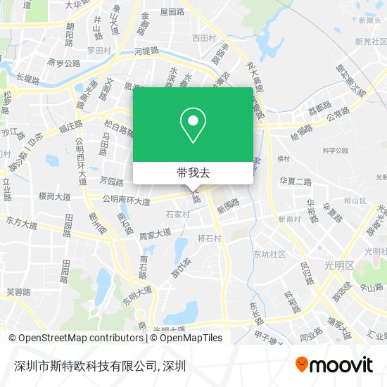 深圳市斯特欧科技有限公司地图