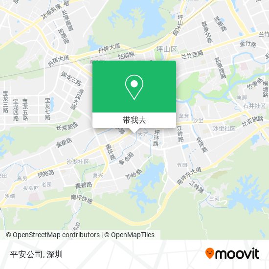 平安公司地图