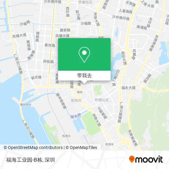 福海工业园-B栋地图