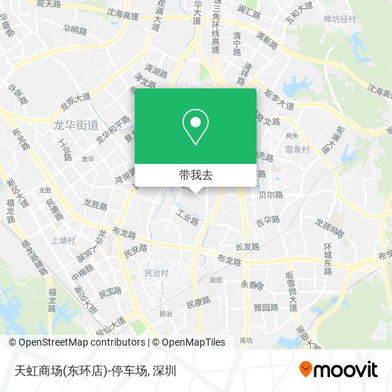 天虹商场(东环店)-停车场地图