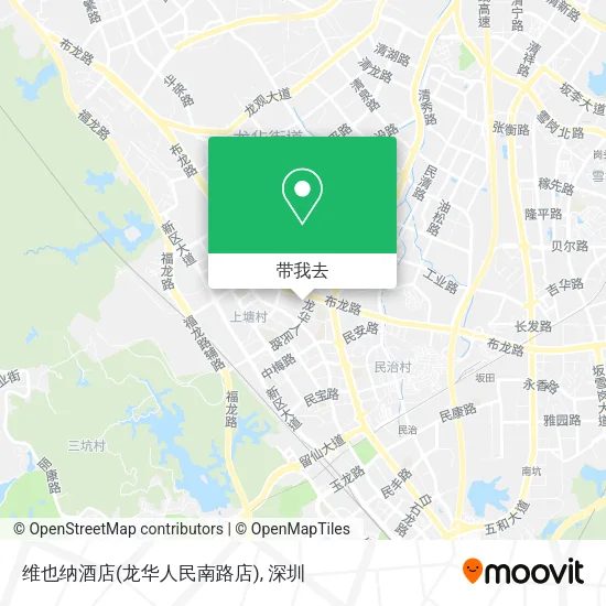 维也纳酒店(龙华人民南路店)地图