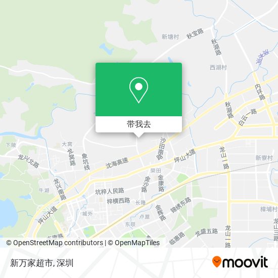 新万家超市地图