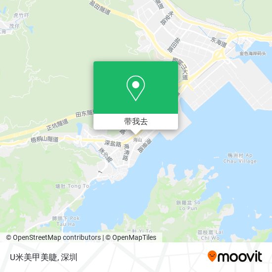 U米美甲美睫地图